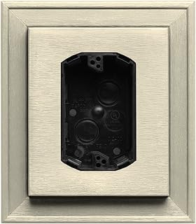 Builders Edge 130110010020 Mounting Block, Heritage Cream