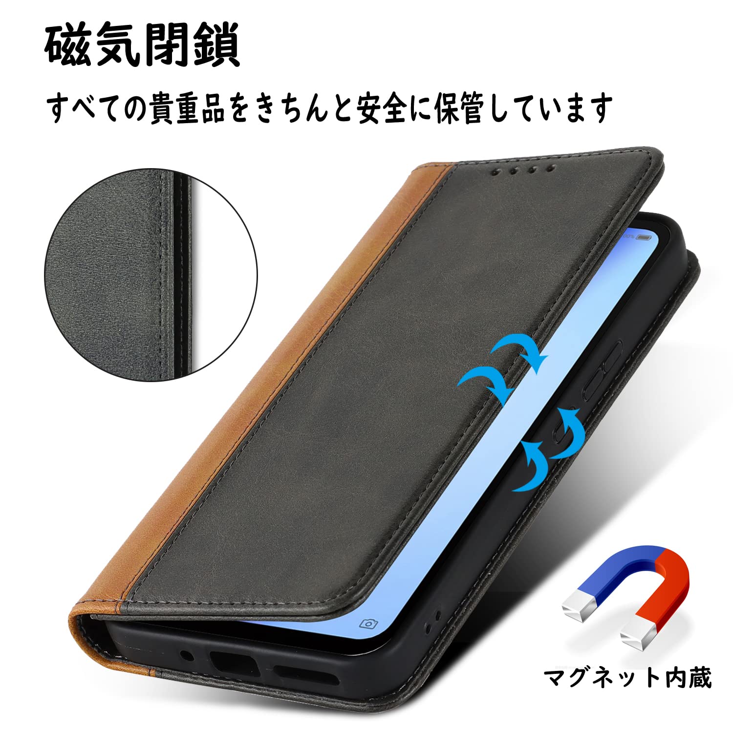 Amazon.co.jp: Havaya 対応 ZTE Libero 5G III ケース A202ZT