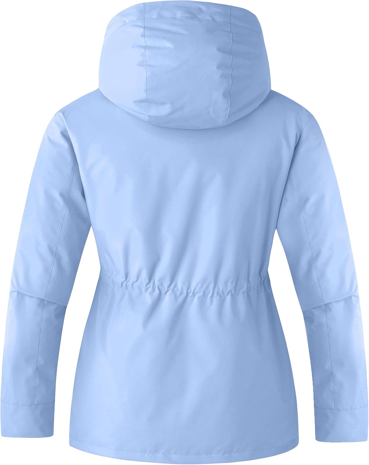 Skieer Women's Waterproof Ski Jacket Hooded Winter Puffer Jacket Warm Snow Coat - Image 2