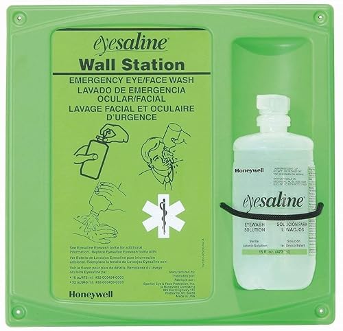 Honeywell 32-000461-0000 32 oz. Fendall Estación de lavado de un solo ojo