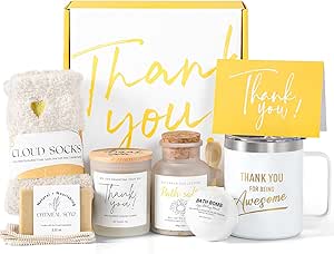 Amazon.com: Thank You Gifts for Women, 8pcs Employee Appreciation Gifts ...