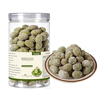 Dried Salted olives350g/12.34oz,olive fruit ,dried Olive ,candied olive fruit,dried fruit,Suitable for ready-to-eat or soup-making.