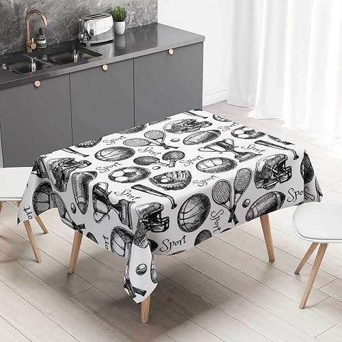 Vista 21 de Mantel Redondo para Mesa De 4 Sillas Gris Topo Gris Claro Verde Mantel Camping Lavable Resistente al Agua 30 X 30 Pulgadas