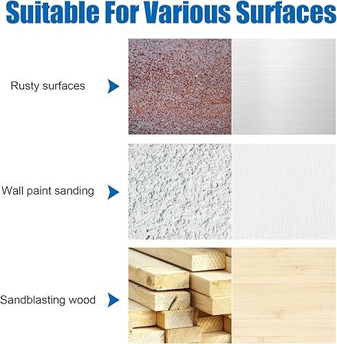 Miniatura 5 de Cepillo de alambre para taladro, juego de vasos de cepillo de rueda de alambre, rueda de alambre para taladro 0.012 alambre de acero al carbono,