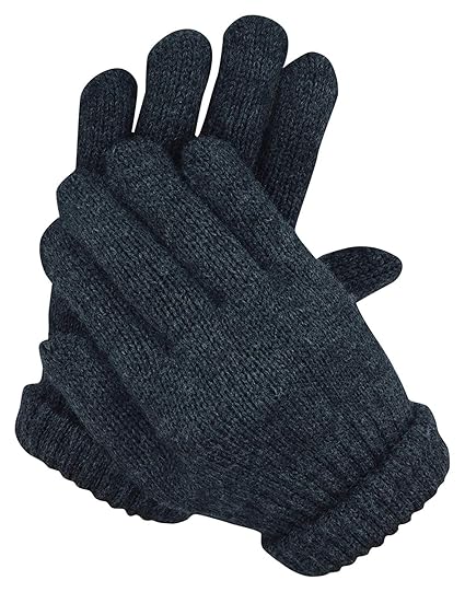 DIGITAL SHOPEE Winter Warm Men & Women Woolen Knitted Hand Gloves Free Size