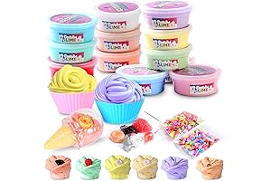 10-Pack Ice Cream Slime Making Kit