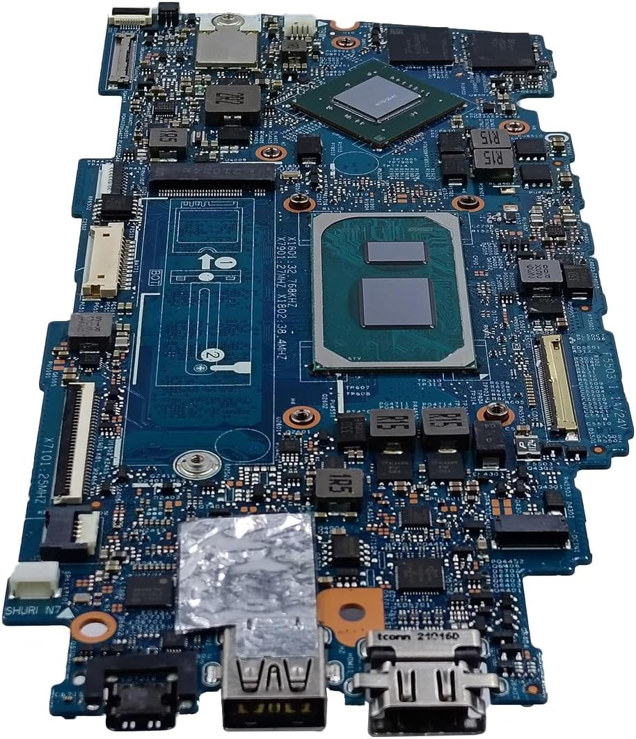 Replacement for Dell Inspiron 7300 Motherboard 19765-1 Mainboard i5-1135G7 Processor 16GB RAM MX330 2GB 072W08 72W08