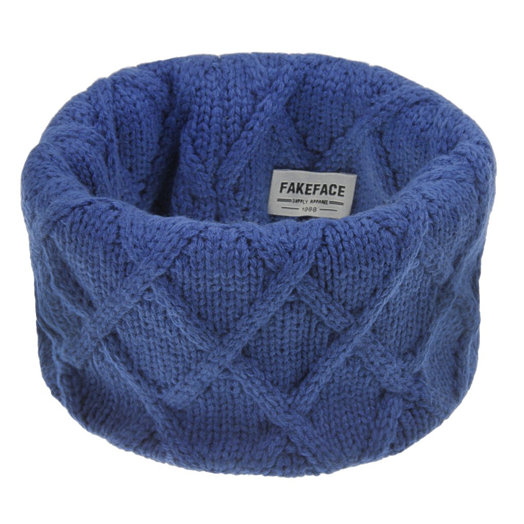 Falafoty Hiver Tube Écharpe Garçon Fille Chaud Écharpe