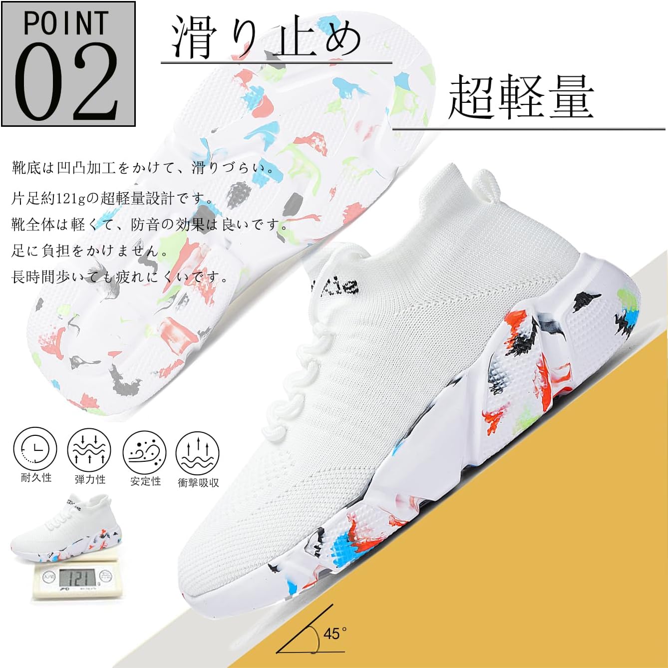 [Chomena] シューズ メンズ レディース スニーカー ランニングシューズ スポーツシューズ 運動靴 黒 白 ウォーキングシューズ スリッポン トレーニング カップル 靴 ジョギング 厚底 幅広 大きい 人気 男女兼用 カジュアル 室内 超軽量 通気