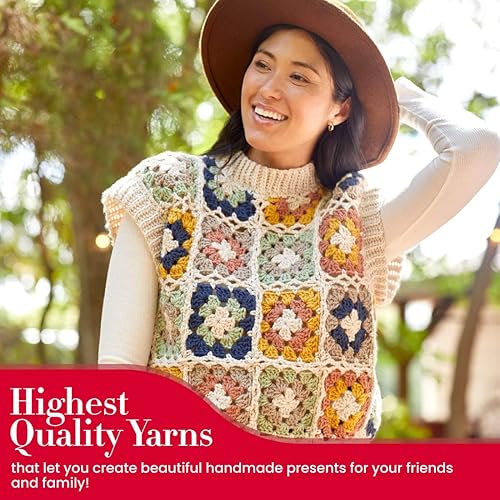 Miniatura 5 de Premier Yarns Basix, hilo de estambre sólido, hecho de acrílico, hilo ideal para ganchillo y tejido, color verde primavera, 359 yardas