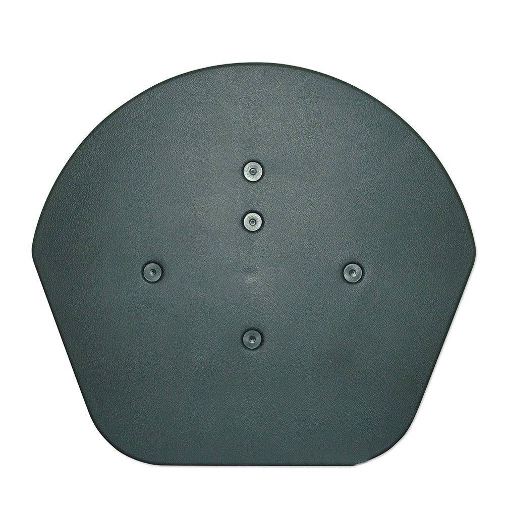 Klober KR977230 Dry Verge Ridge End Cap - Domed Half Round, Slate Grey