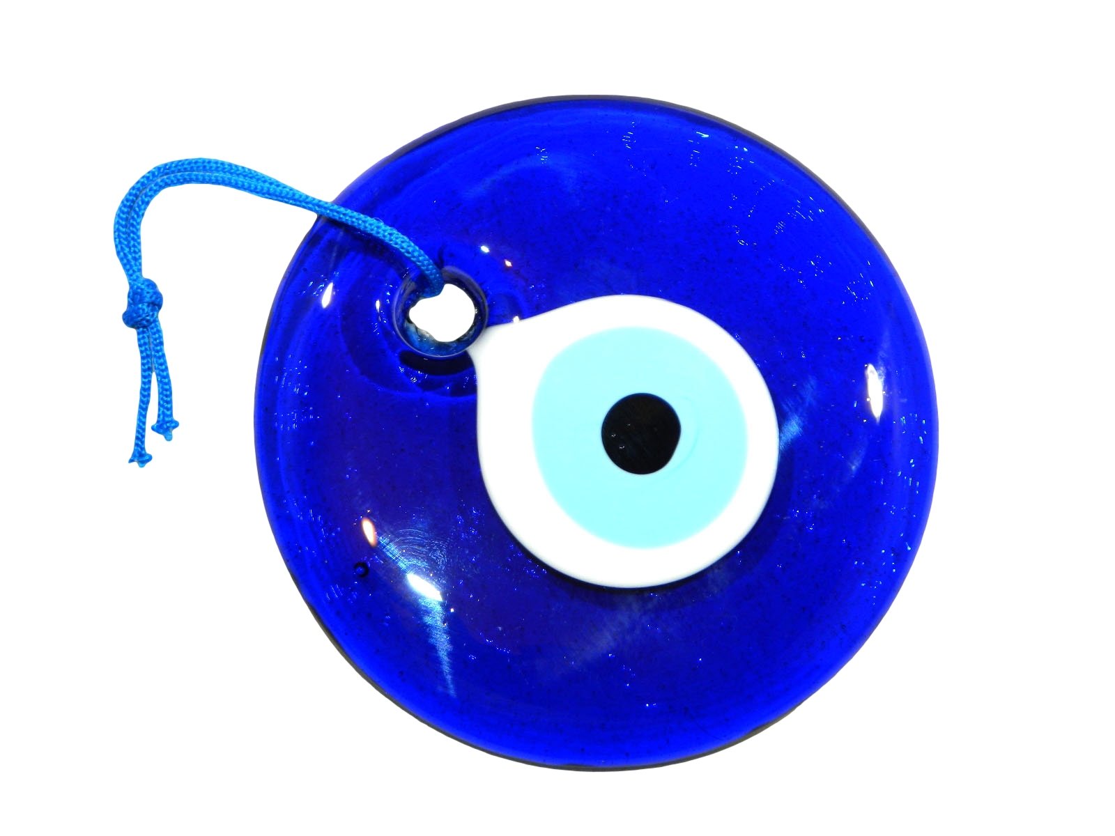 Jeannieparnell 653-12cm - 13cm Lucky Evil Eye Nazar Boncuk Turkish/Greek Glass Eye Hanging