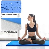 Vista 5 de RitFit Upgraded Folding Exercise Mat, 2 Inch Thick Gymnastics Mat 3’x6’,4’x8’,4x10’,2'x8' with Carrying Handles for Yoga, MMA, Stretching, Core