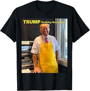 Donald Trump Funny Fast Food Drive Thru President Election T-Shirt