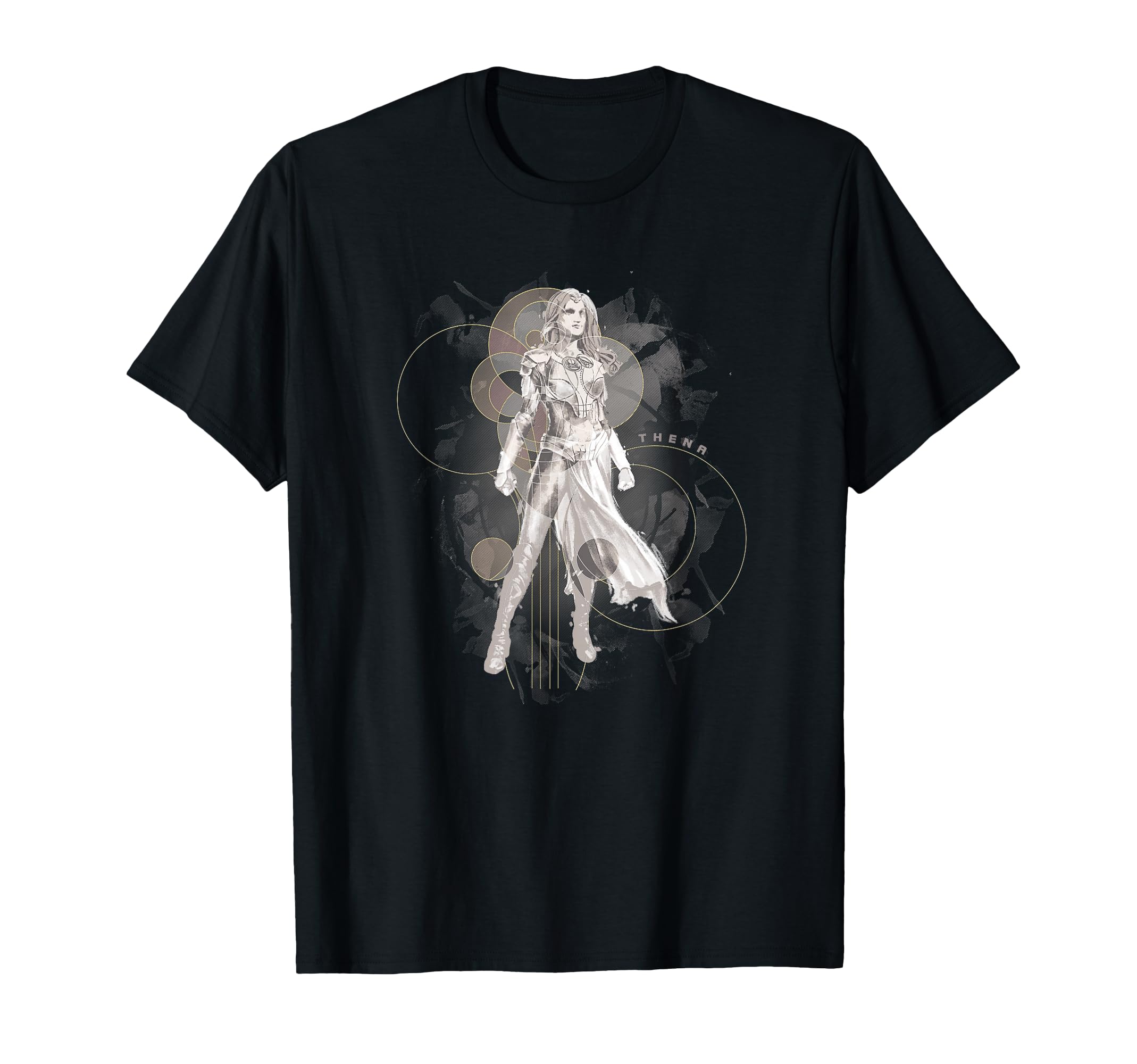 T-shirt Marvel Eternals Thena avec impression premium haute définition