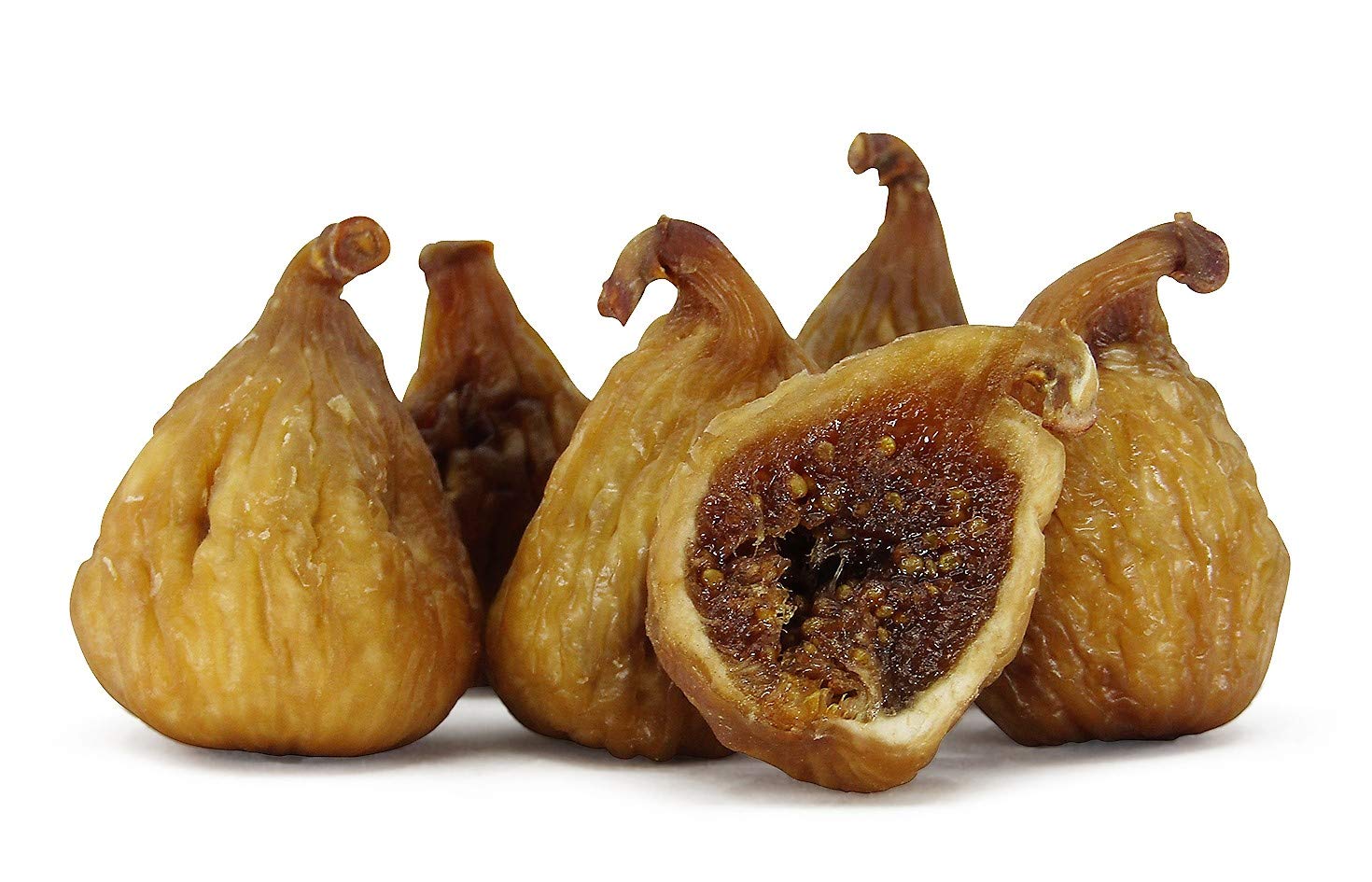 Dried California Golden White Figs by It's Delish, 5 Lbs Bulk Bag | Fresh California Figs Naturally Sweet Dried Fruit with No Sugar Added for Healthy Snacks | Vegan, Kosher