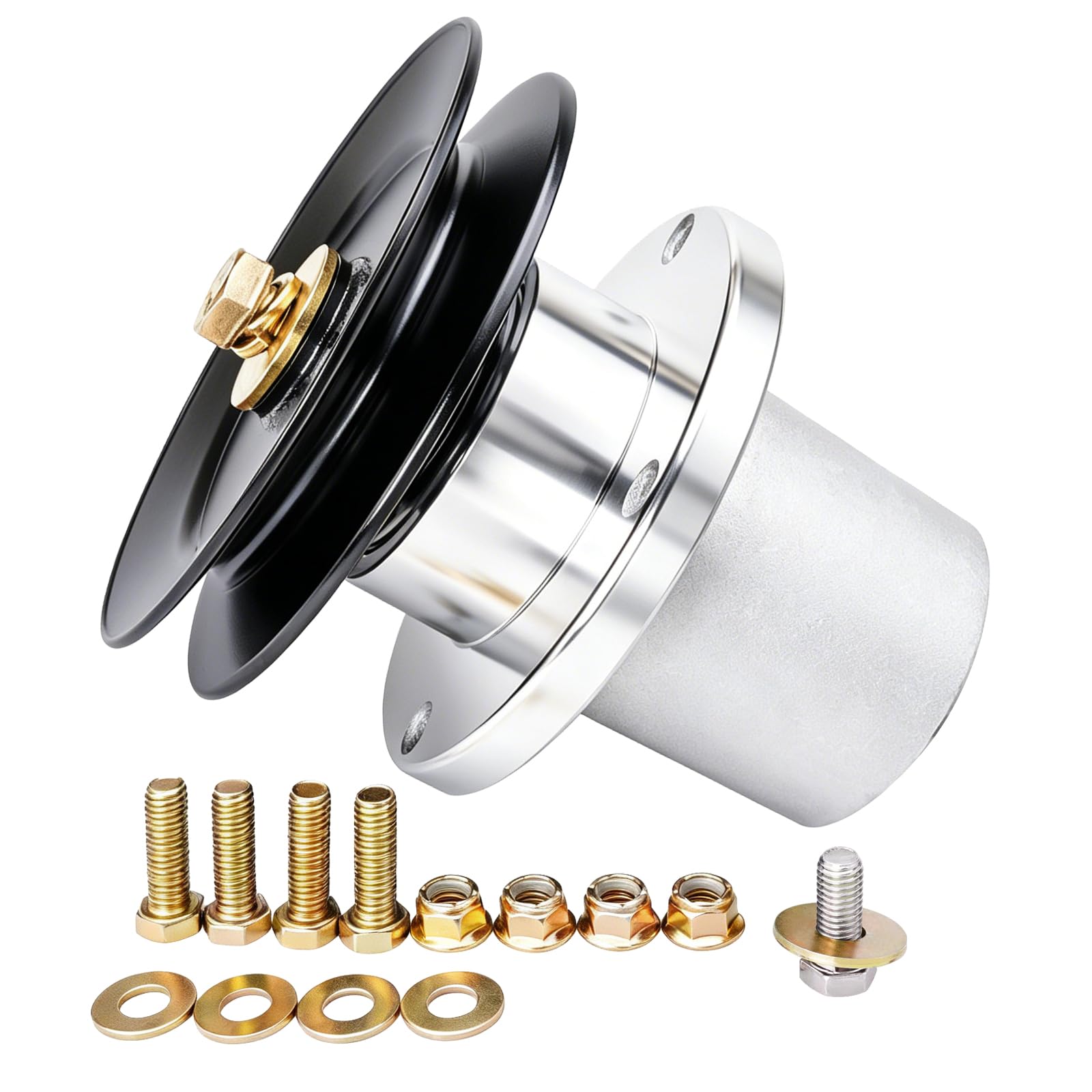Conjunto de husillo 037-2000-00 037-2050-00 con 033-4890-00 para Bad Boy ZT Avenger cubierta de 54 pulgadas, MZ y MZ Magn um conjunto de cubierta de 54 pulgadas