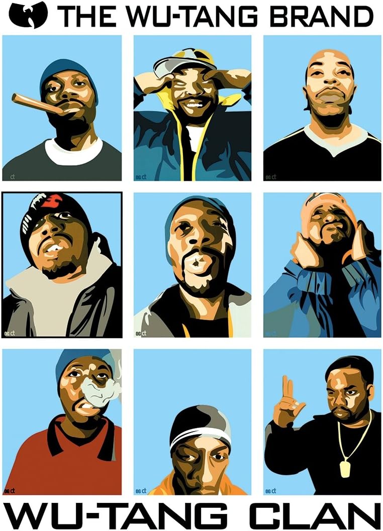 Wu-Tang Clan Poster The Wu-Tang Brand (24"x36")
