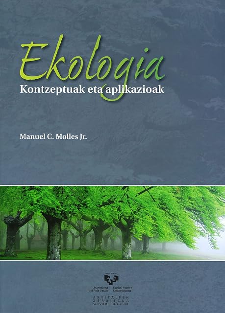 Portada de Ekologia. Kontzeptuak eta aplikazioak