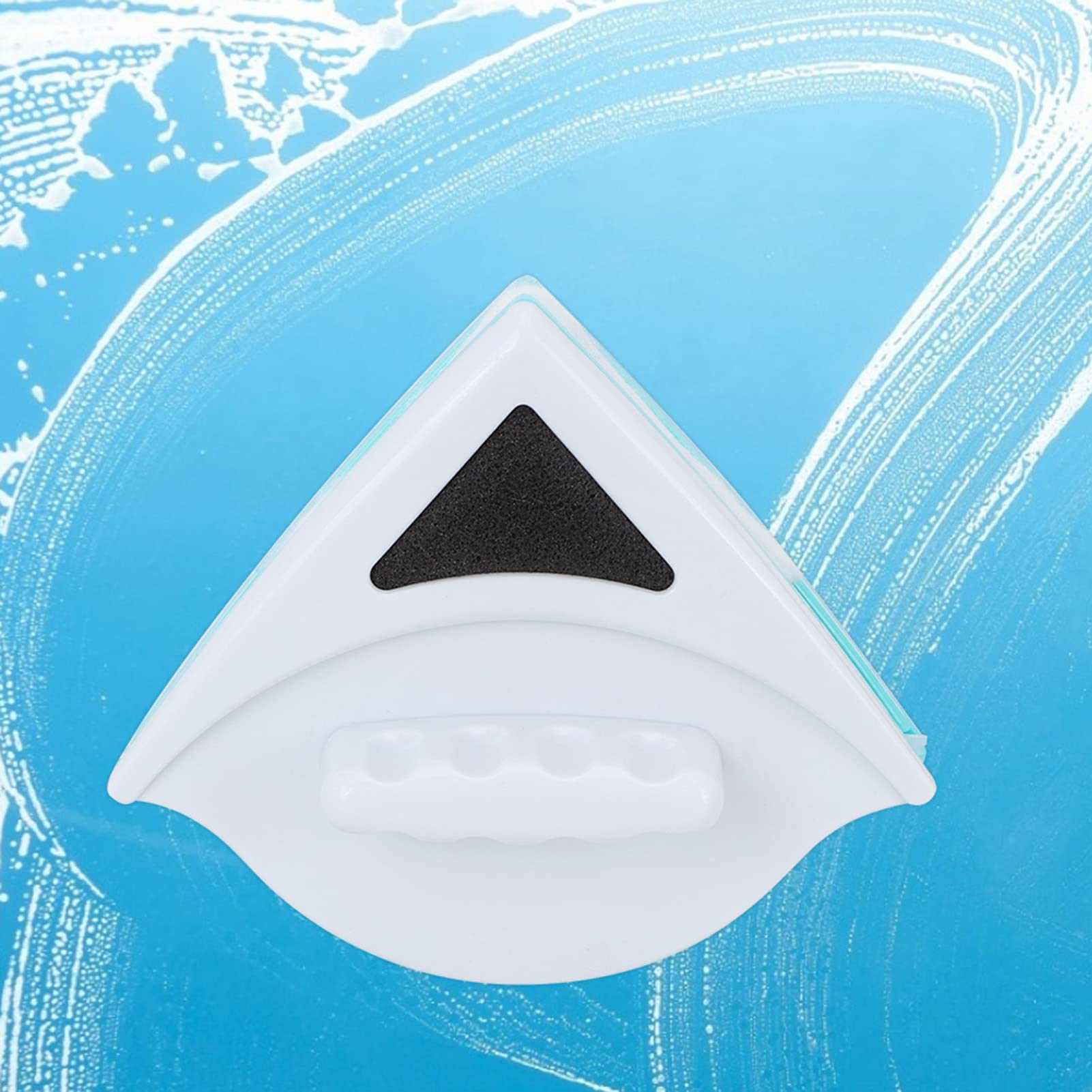 Nettoyant pour Vitres Magnétique Double Face, Lave vitres Magnétique avec Corde Anti-Chute, pour Les nettoyages de Grande Hauteur des ménages Épaisseur de fenêtres de 5-15mm
