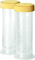 Medela 12-Pack 2.7oz Breast Milk Storage Bottles - Leakproof, BPA-Free, Freezer Safe Containers for Pumping Moms