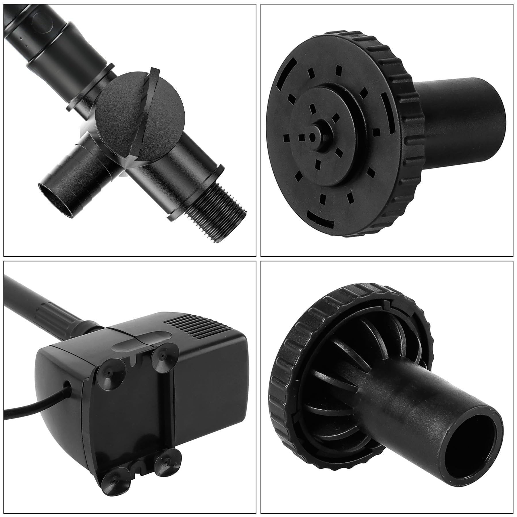 Pompe pour Fontaine Extérieure de Jardin 800L/H 16W