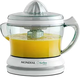 MONDIAL Espremedor Turbo Citrus, Branco, 25W, 110V - E-01