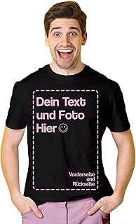 BLAK TEE Herren T-Shirt Bedrucken Lassen — T Shirt Bedrucken mit Eigenem Text und T Shirt Bedrucken mit Eigenem Bild— Tshi...