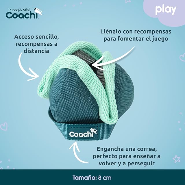 Foto 4 de 6 de Juguete Coachi Puppy & Mini Chase & Treat - Para perros y cachorros