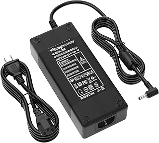 Facmogu 36V 5A Power Supply Adapter, 180W AC 100V~240V to DC 36 Volt 5A Converter Transformer with Barrel Connector 5.5x2.5mm & 5.5x2.1mm, AC/DC Power Converter Desktop Adpater for Home Audio Amp