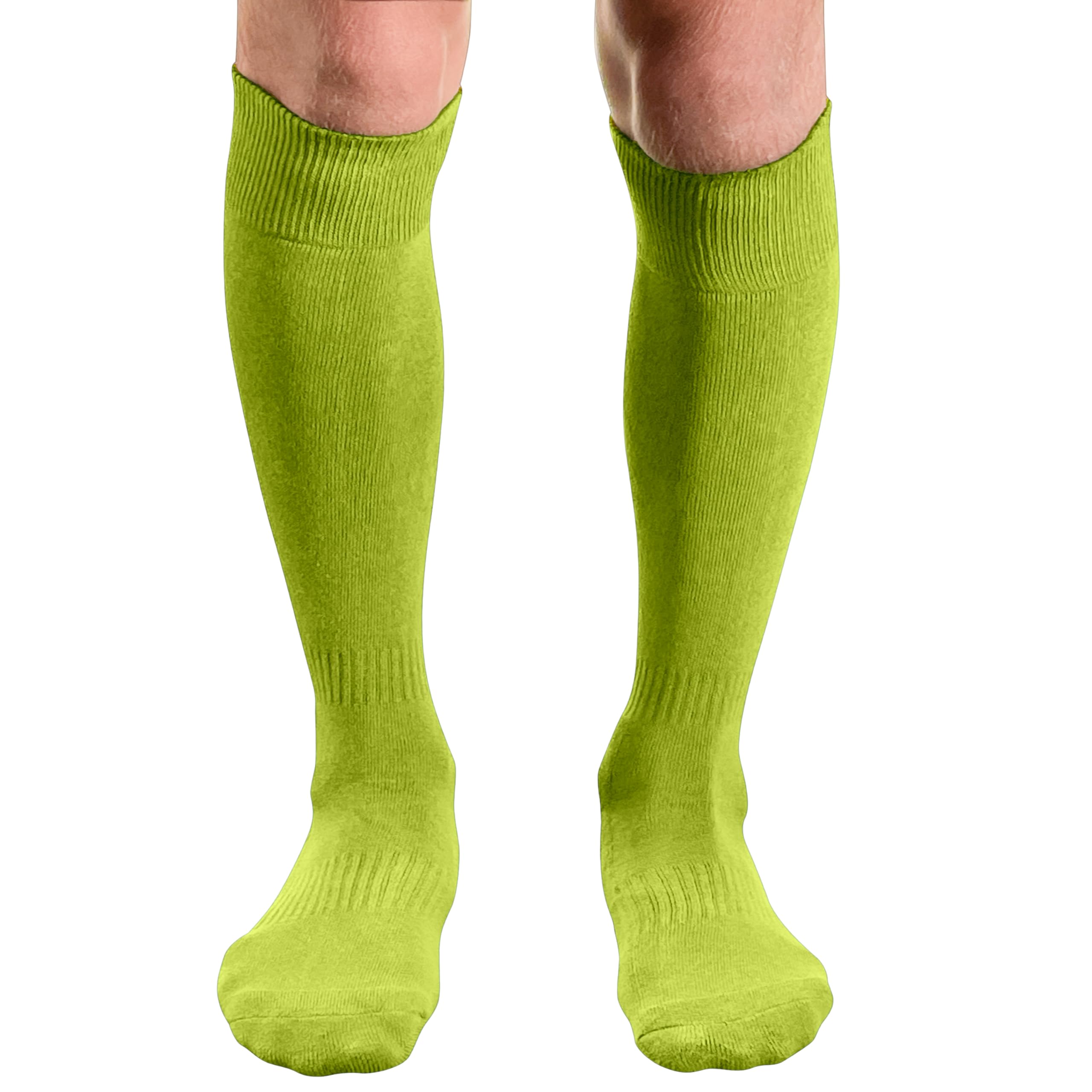 COUVER Cotton Terry-Cushioned Knee High Baseball Softball Multi-Sports Socks, 1 Pair