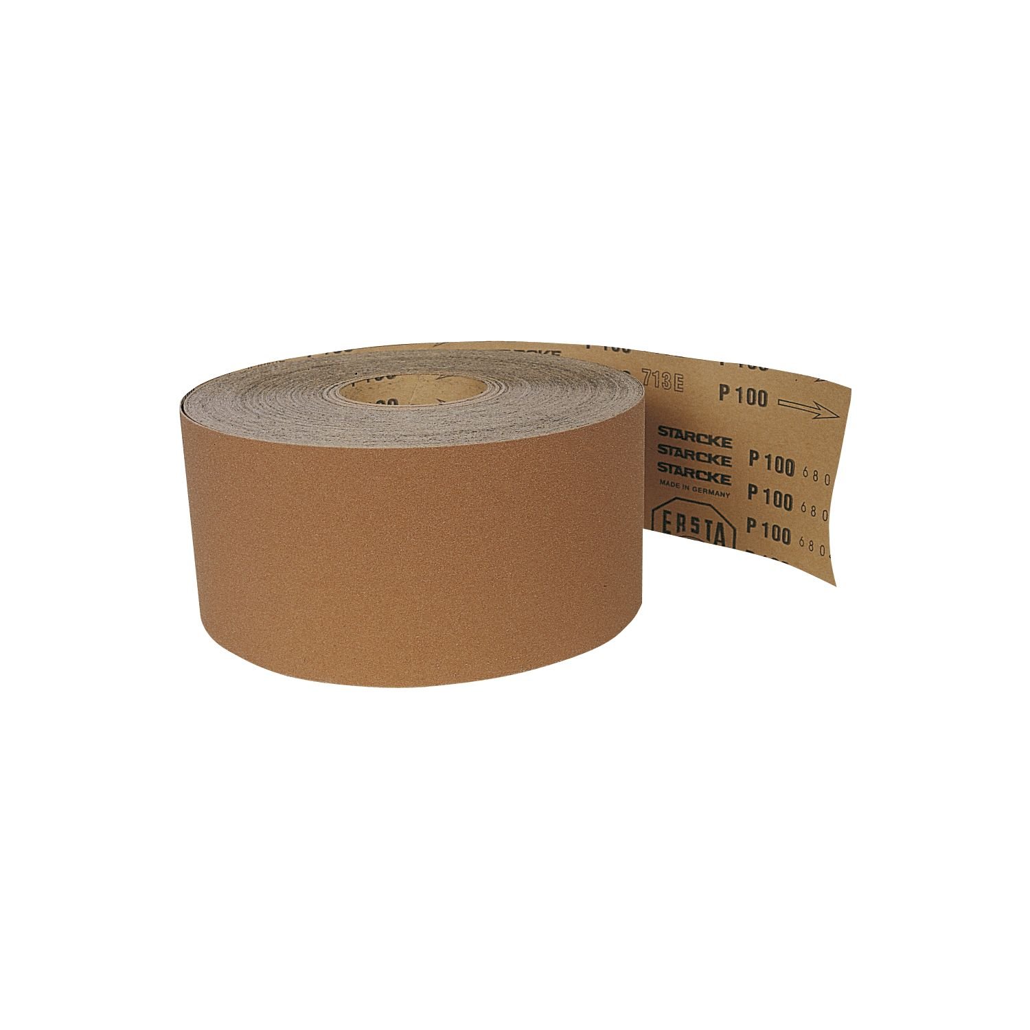 STARCKE Carta vetrata basculante, larghezza 115 mm, grana 80, 1 rotolo = 50 m, 968389