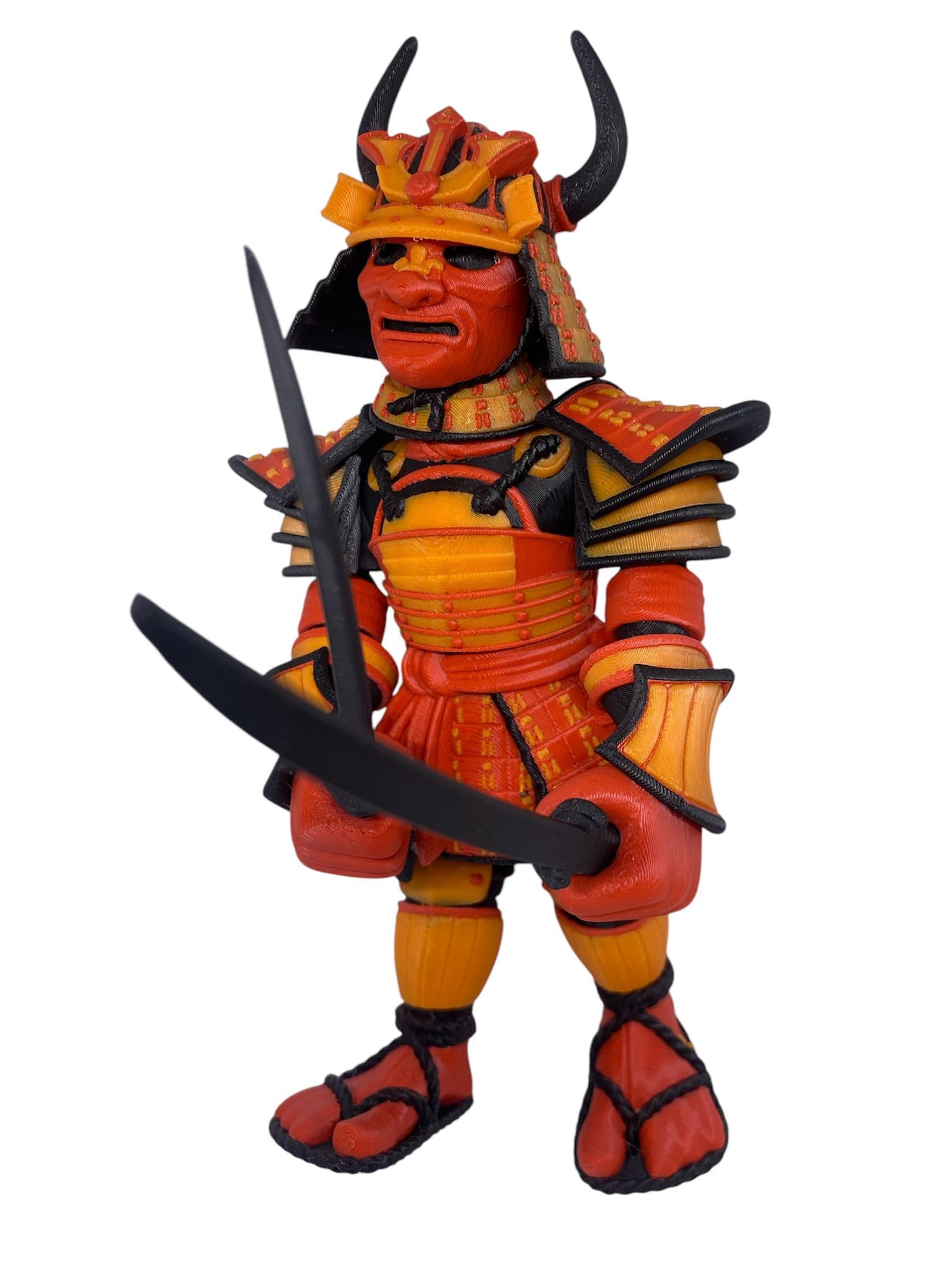 Amazon.com: Articulated Samurai Figurine 8 in – Stunning 3D