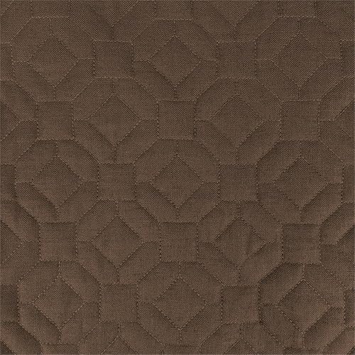 Miniatura 6 de Michael Amini Juego de colcha Leigh de 3 piezas, tamaño King, color marrón