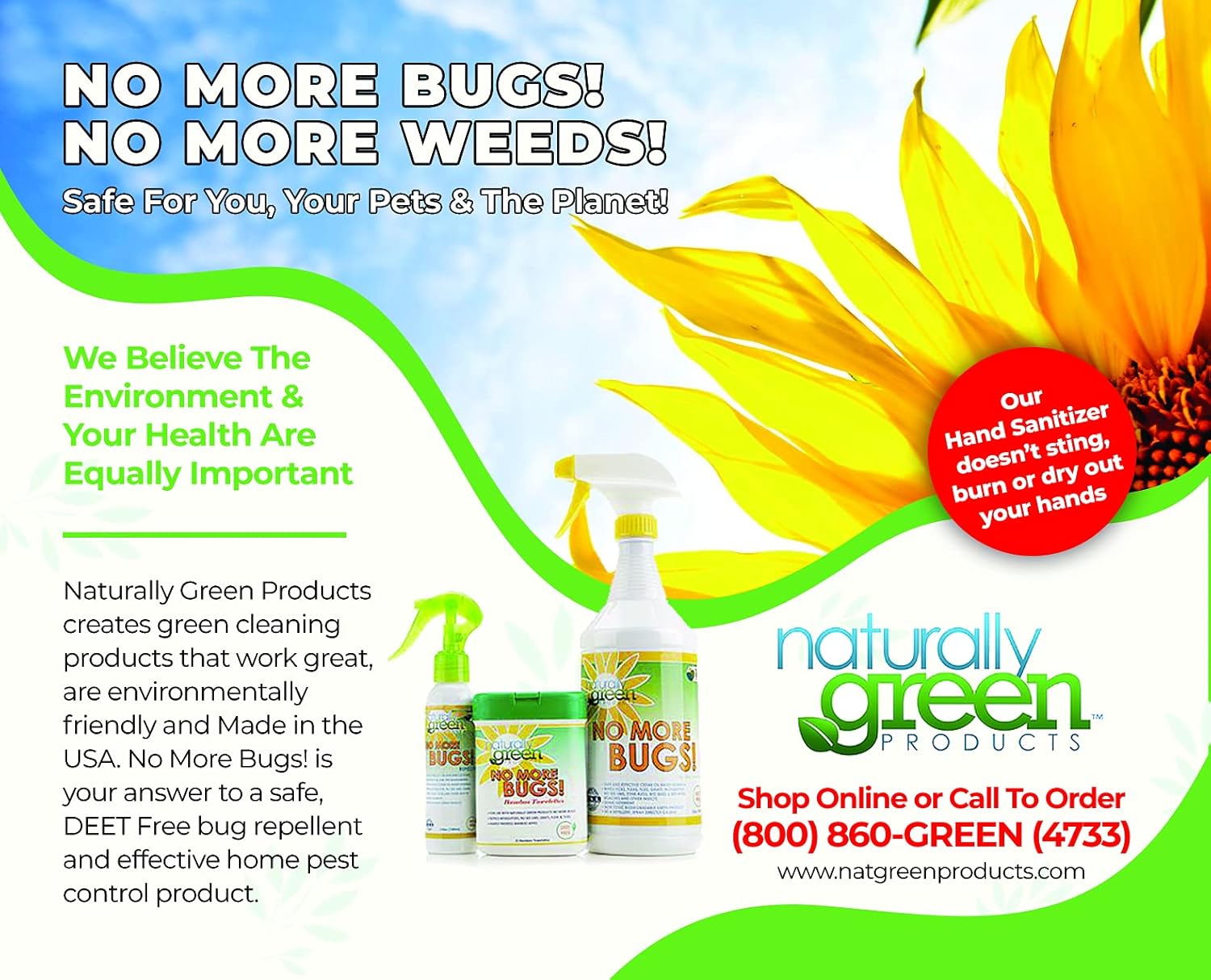 No More Bugs! Mega Kit USDA BioBased Certified