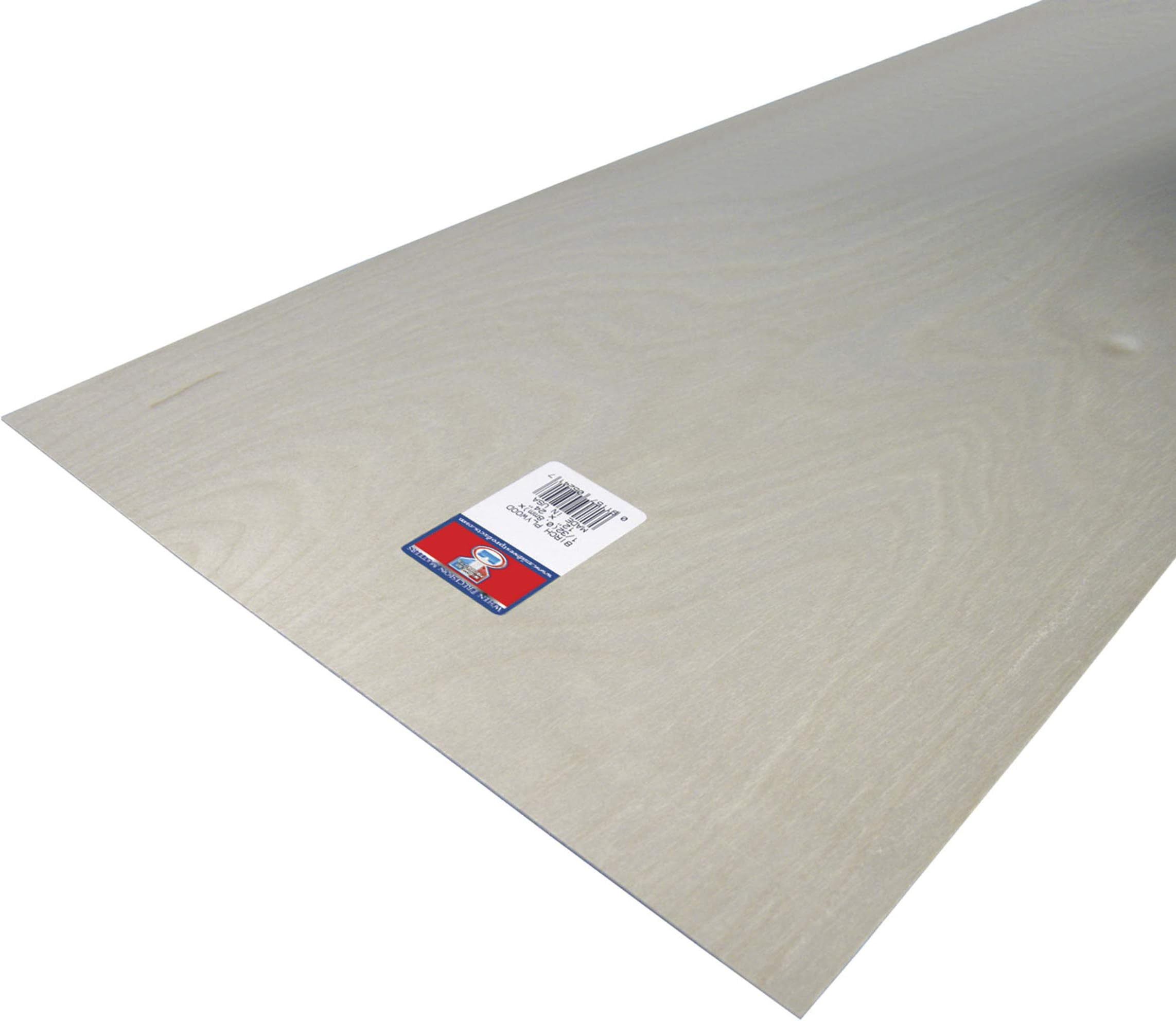 5241 Birch Plywood, 1/32 x 12 x 24-Inch