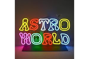 Astro World Neon Light- A Luminous Masterpiece, Illuminating Your Space!