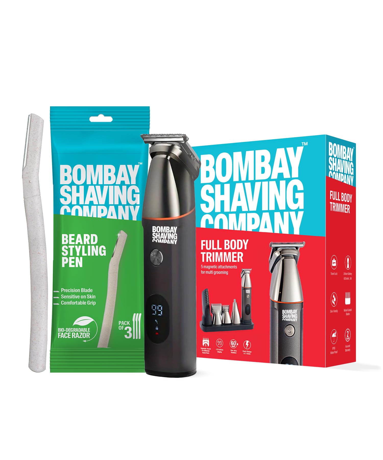 See full amazon price history chart for Bombay Shaving Company Full Body Trimmer and Beard Pen Combo Bombay Shaving Company Full Body Trimmer and Beard Pen Combo (B0CWH9YWBD) Amazon Price History, Amazon Price Tracker