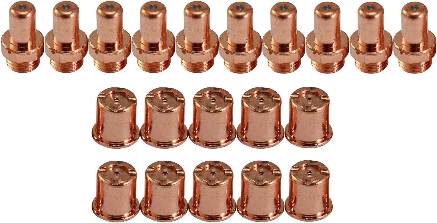 RIVERWELD C1308 Plasma Nozzle C1402 Electrode Fit CEBORA P70 CP-70 CB70 Torch 20pcs