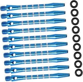 BESPORTBLE Conjunto De Brinquedos 20 Pçs 2Ba Thread Eixos De Dardos De Alumínio Acessórios De Dardos Acessórios De Dardos De Liga De Alumínio Eixos De Dardos Eixos De Dardos De Brinquedo