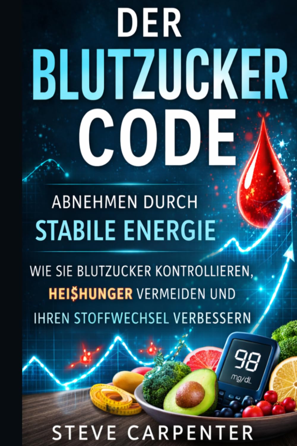 Der Blutzucker-Code: Abnehmen ohne Diät – Wie stabile Blutzuckerwerte Heißhunger stoppen, Energie steigern und den Stoffwechsel verbessern