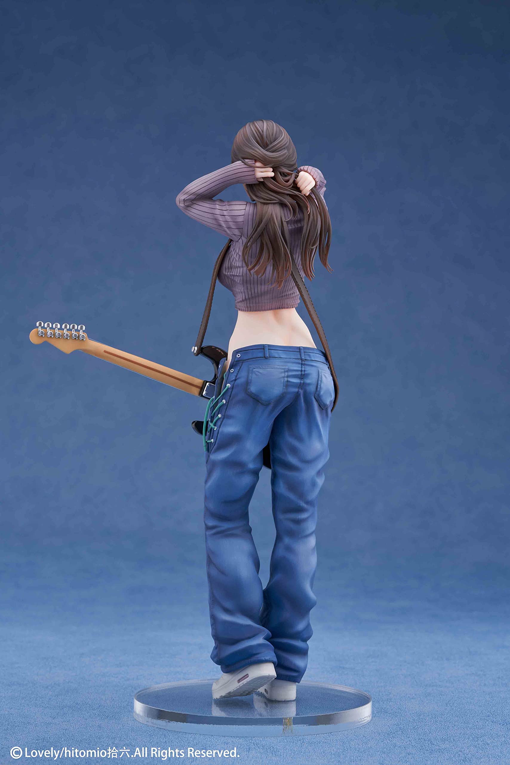 Amazon.co.jp: LOVELY ギターガール Illustrated by hitomio拾六 1/7