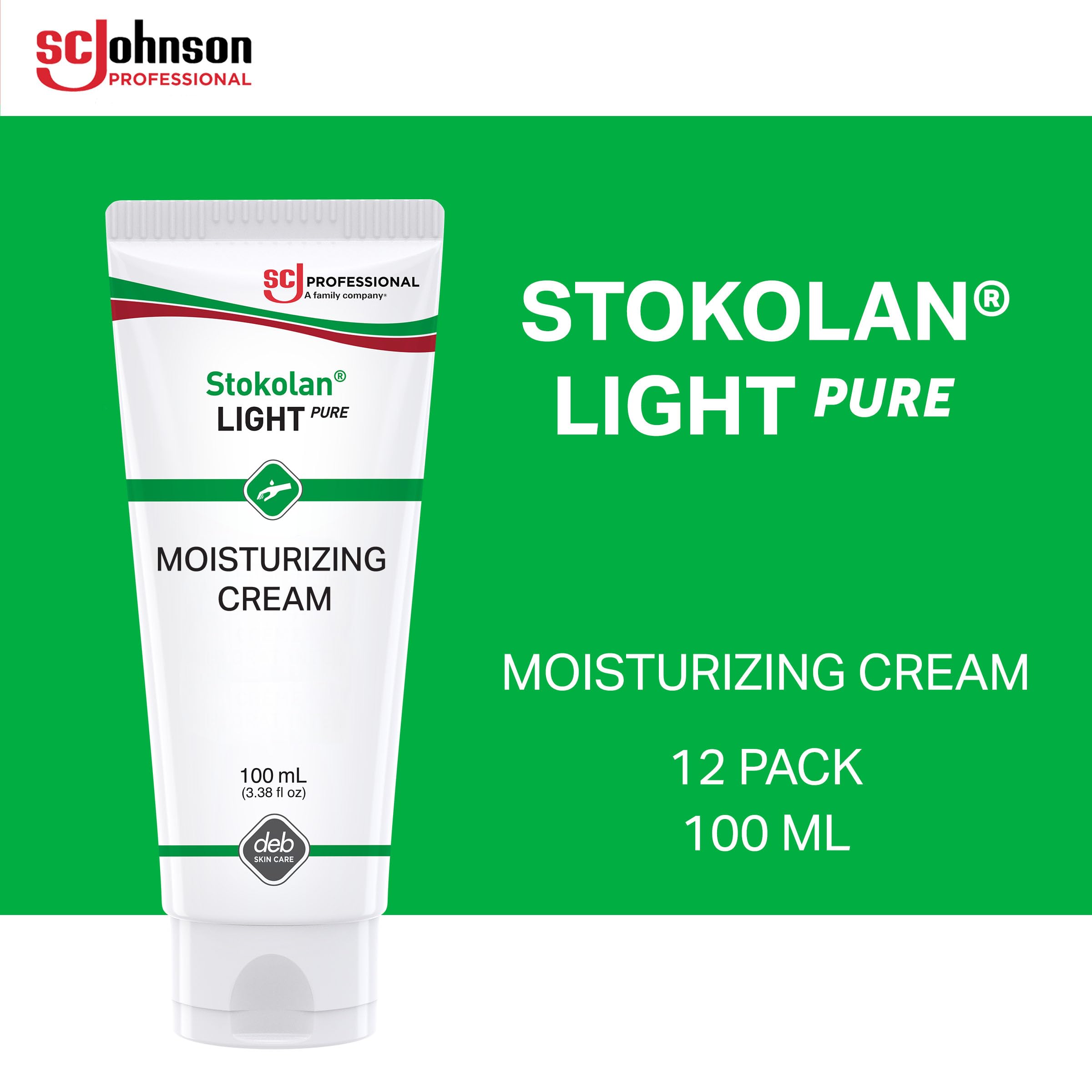DEB Stokolan Light Pure Handcreme 1 L – Rückfettend, Parfümfrei, Farbstofffrei, Für Trockene & Beanspruchte Haut, Ideal Für Werkstatt & Arbeit DEB Stokolan Light Pure Handcreme 1 L – Rückfettend, Parfümfrei, Farbstofffrei, Für Trockene & Beanspruchte Haut, Ideal Für Werkstatt & Arbeit
