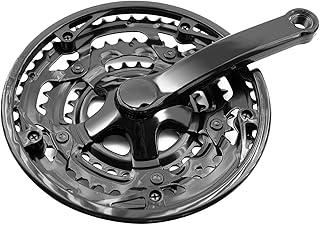 3-fach Kettenradgarnitur mit PVC-beschichteten Kurbeln f&uuml;r 51 cm (20 Zoll)&nbsp;und 61 cm (24 Zoll) Fahrr&auml;der,&n...