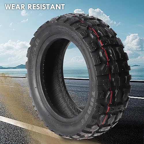 Miniatura 6 de Neumático de scooter eléctrico, neumático exterior interior todoterreno de 10 pulgadas 10 x 3.0, 255 x 80, antideslizante, resistente al desgaste,