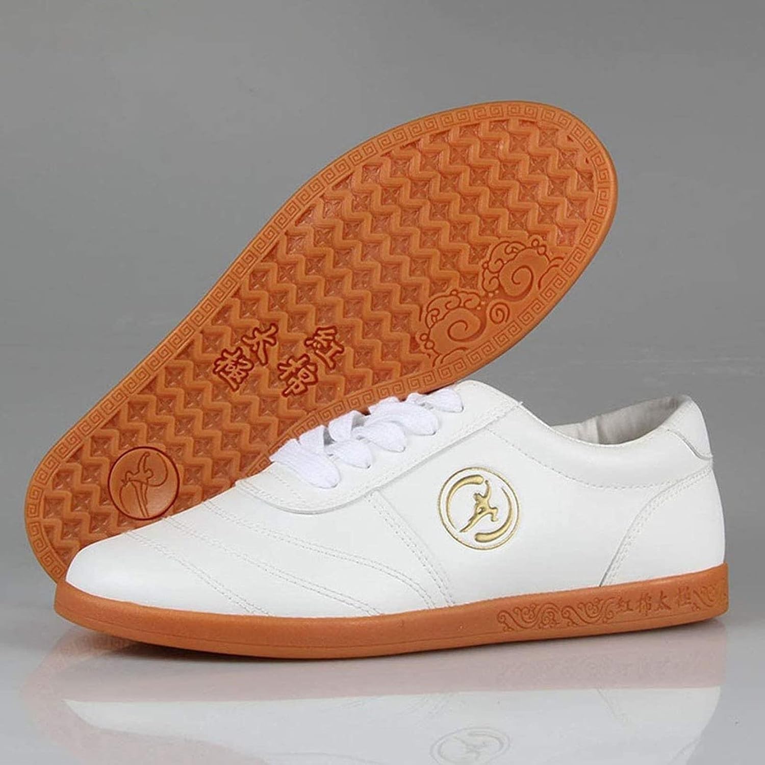ZKHD Chinese Traditional Kung Fu Yongchun Martial Arts Shoes Non-Slip De Taekwondo Shoes for Men Women for Daily Training Taichi Shoes