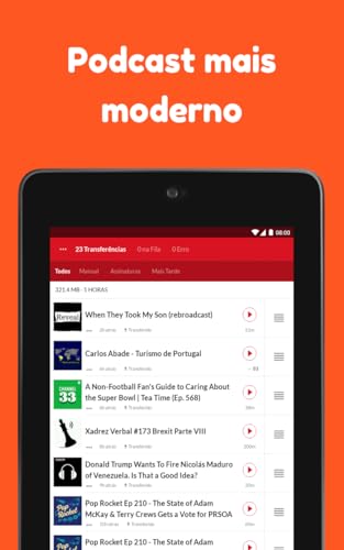 App de Podcast: Gratuito & Offline do Player FM