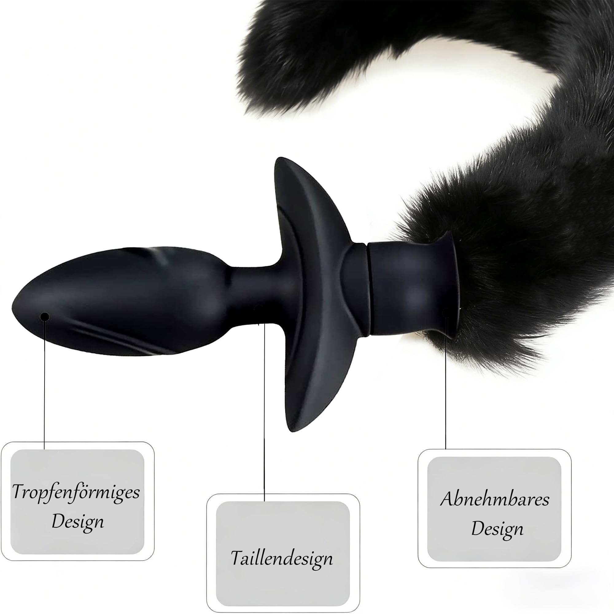 ChicLSQ Anal vibrator mit Fuchsschwanz 12 Vibrationmodi Silikon Butt Plug  Analplug für Männer mit Vibration und Fernbedienung AnalVibrator Cosplay  Rollenspiel Fox Tail Plug Prostata Stimulation Männer : Amazon.de: Drogerie  & Körperpflege