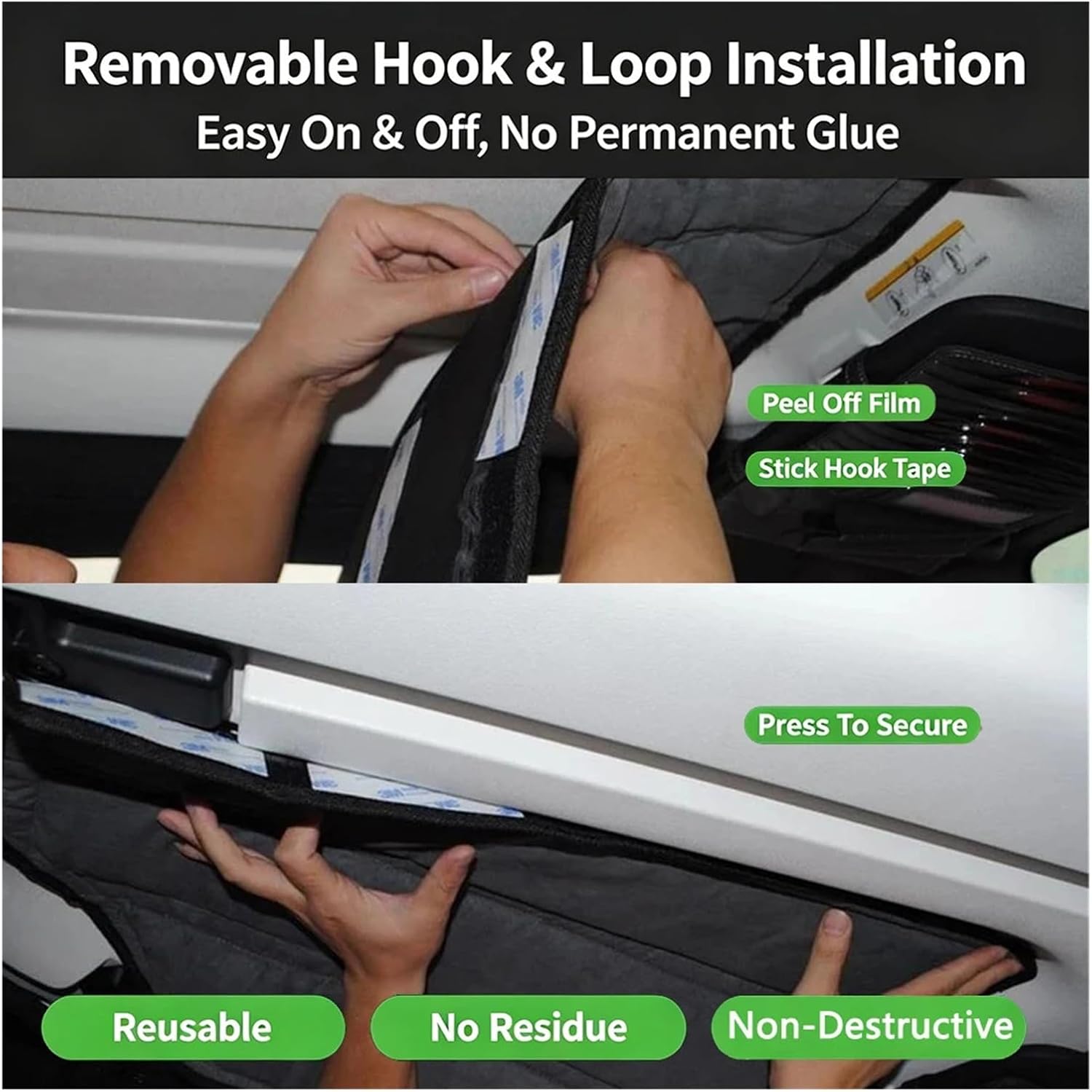Heat Insulation Sound Deadening Hardtop Cotton Pad Kit
