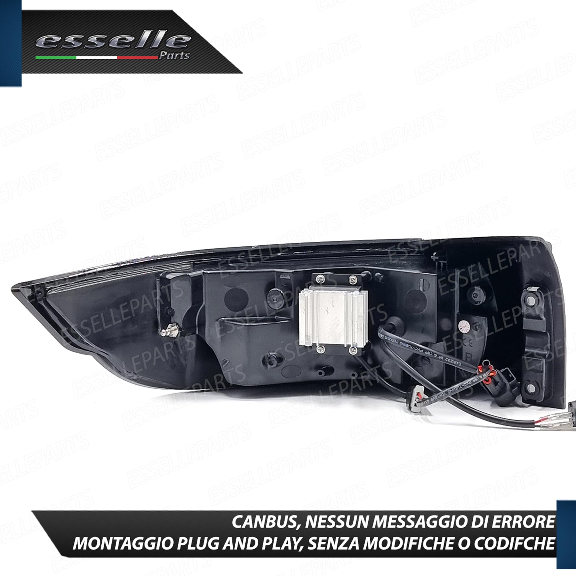 Fari Fanali Posteriori FULL LED Nero Fumè per Range Rover Evoque 2011-2019 | Frecce Dinamiche Sequentiali | Plug & Play | CANBUS | Omologati E4 1 set